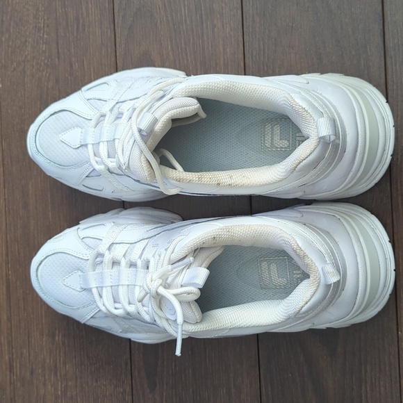 Tenis Fila Electrove 5rm01250-100 Wht/wht/wht Dama - Picture 9 of 16